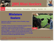 Tablet Screenshot of miniheelers.com